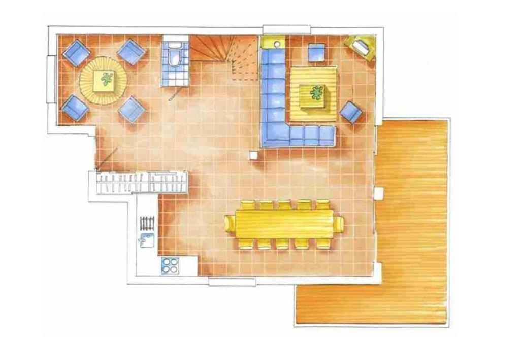 סן-מרטין-דה-בלוויל Chalet Ananas, Hameau Des Marmottes מראה חיצוני תמונה