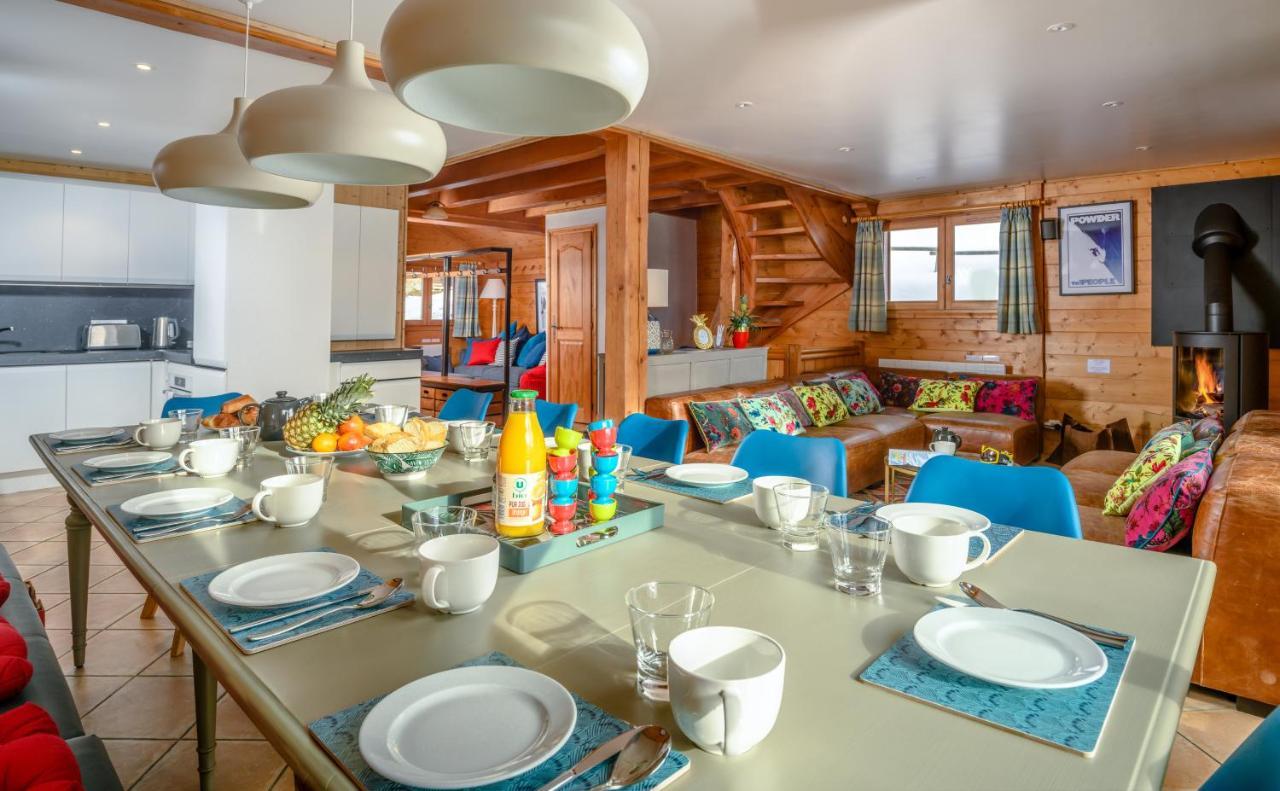 סן-מרטין-דה-בלוויל Chalet Ananas, Hameau Des Marmottes מראה חיצוני תמונה