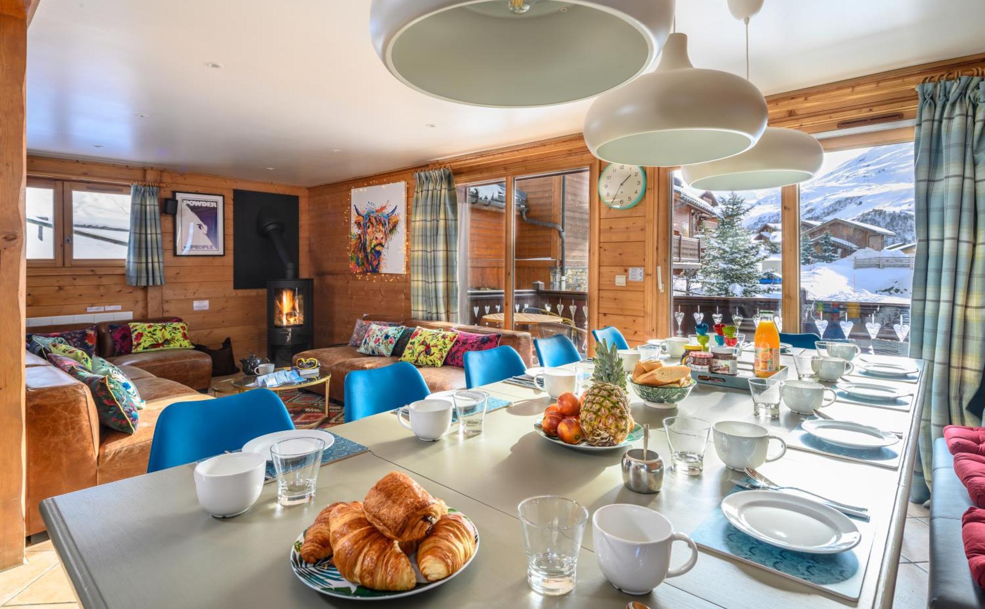 סן-מרטין-דה-בלוויל Chalet Ananas, Hameau Des Marmottes מראה חיצוני תמונה