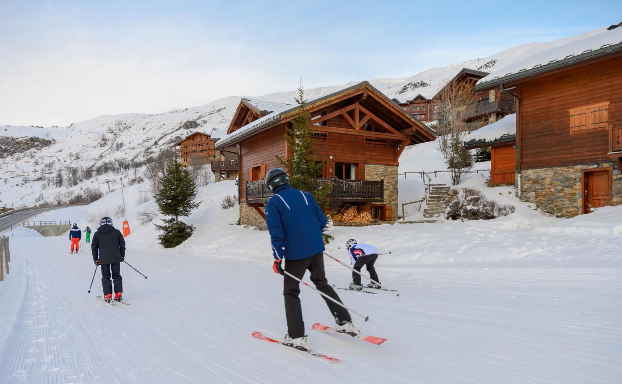 סן-מרטין-דה-בלוויל Chalet Ananas, Hameau Des Marmottes מראה חיצוני תמונה
