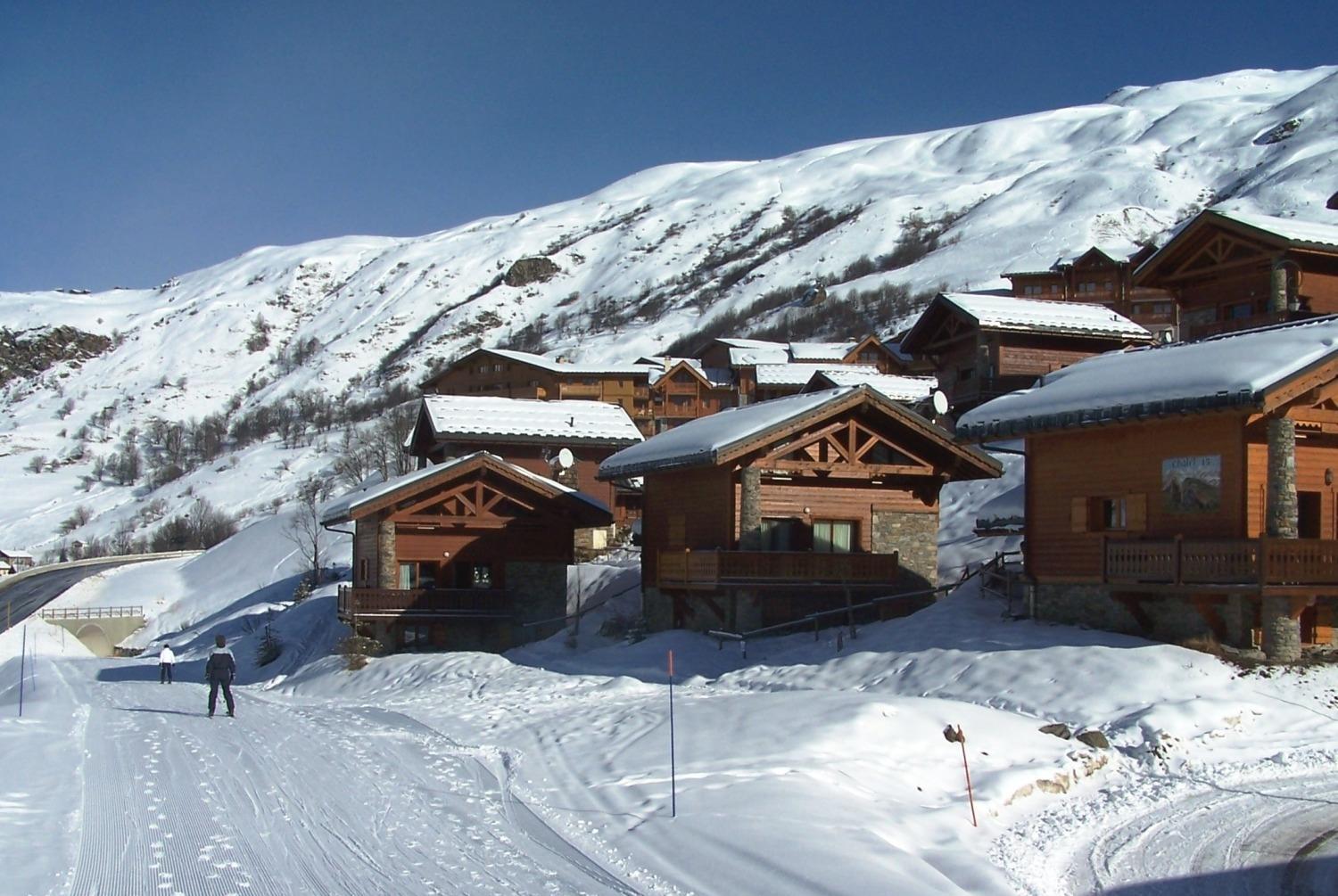 סן-מרטין-דה-בלוויל Chalet Ananas, Hameau Des Marmottes מראה חיצוני תמונה